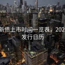 2020新债上市时间一览表，2020新债发行日历