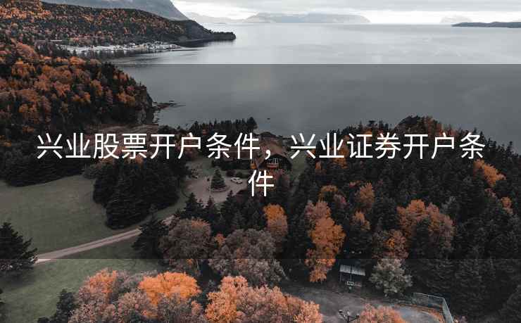 兴业股票开户条件，兴业证券开户条件  第2张