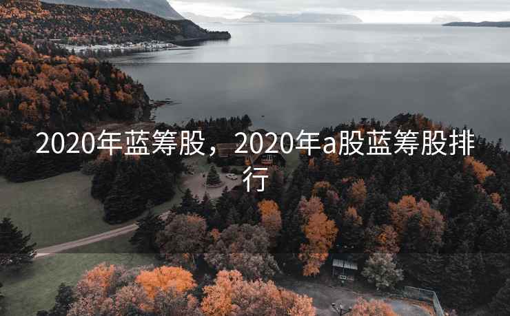 2020年蓝筹股，2020年a股蓝筹股排行  第2张
